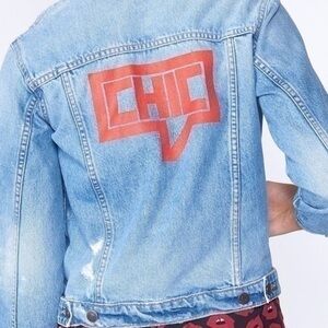 RARE Veronica Beard Cara Chic Jean Jacket